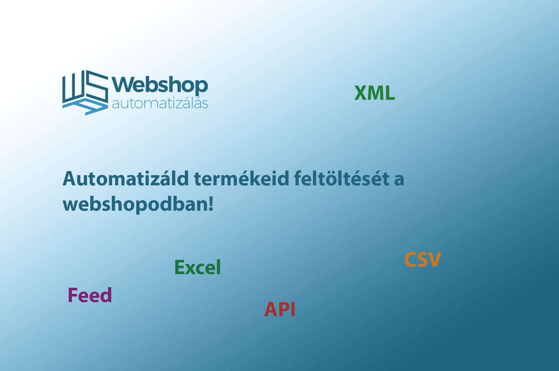 Automatikus termékfeltöltés